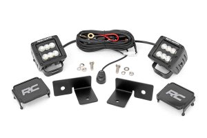 Polaris General 1000 Deluxe Ride Command Edition LED Light Kit - Under Bed - Rough Country - 2